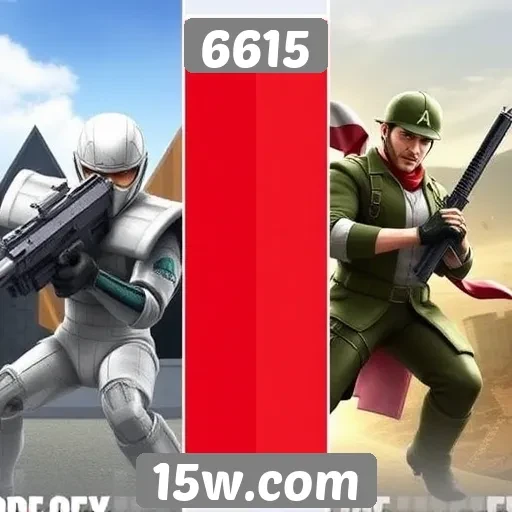 Comparativo de desempenho entre jogos no site 6615